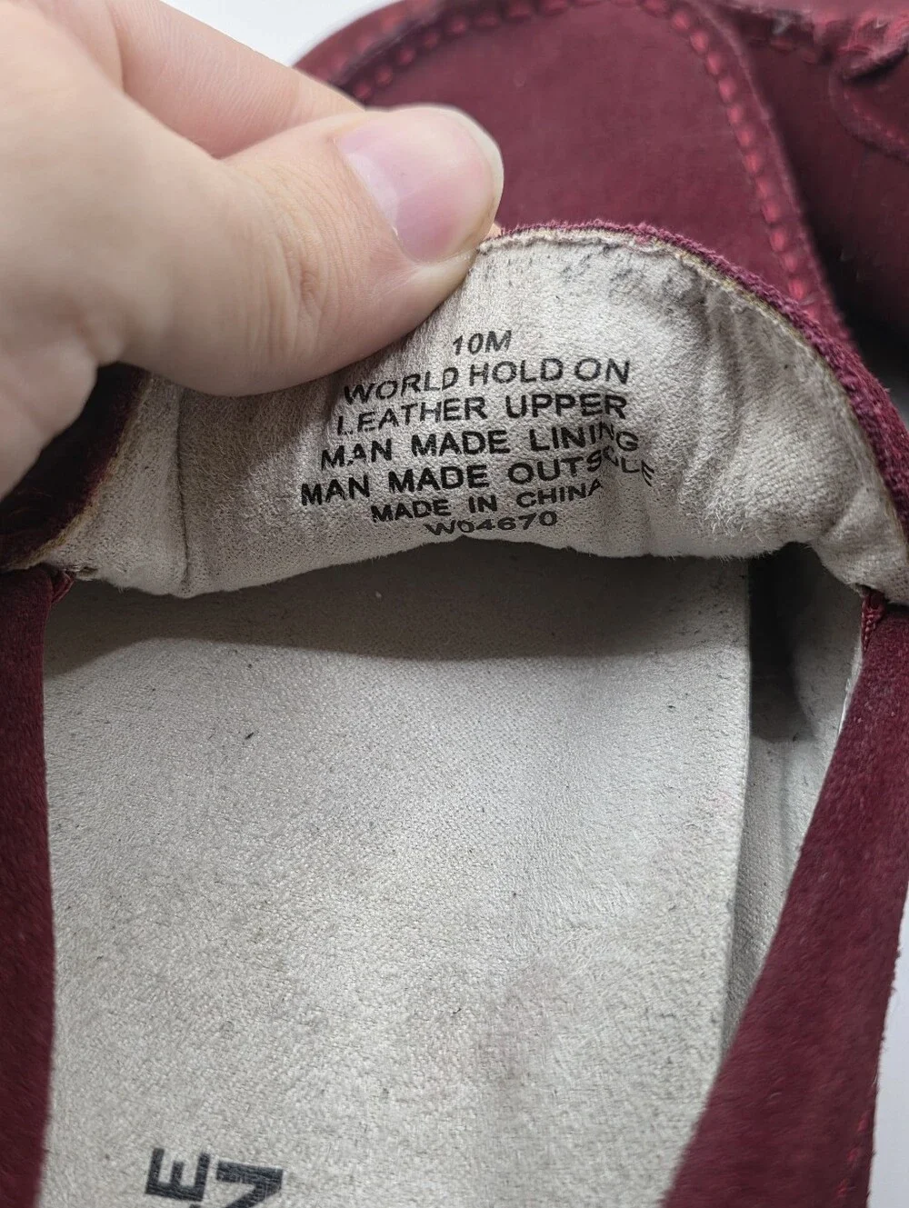 Kenneth Cole Reaction Womens 10M Suede Driving Moccasins Loafers Burgundy Red